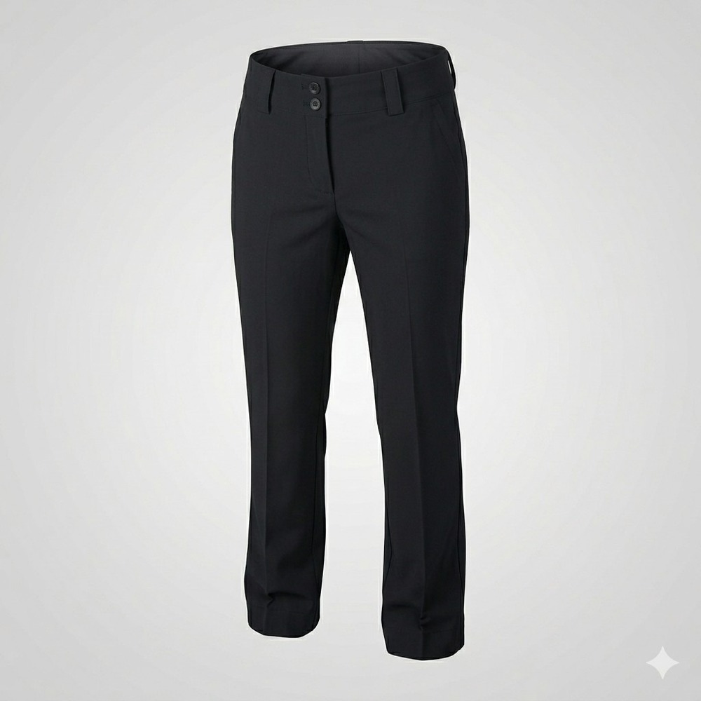 Nike Golf Tour Performance Dri-Fit Women's Black Pants Trousers Size 0 Athletic